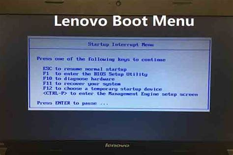 lenovo reset password usb drive